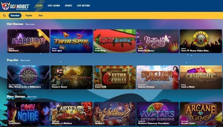 scandibet casino review