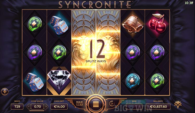 Syncronite Splitz slot review