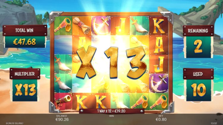 Bonus island slot review inspired bonus win