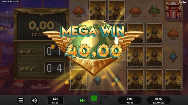 Frequent flyer slot review relax gaming mega win 2