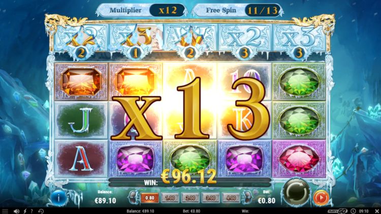 Frozen Gems review free spins