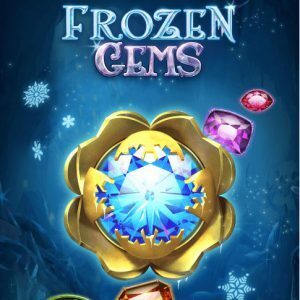 Logo van de Frozen Gems slot
