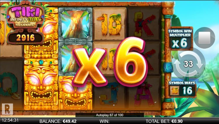 Tiki Infinity reels megaways slot review reelplay