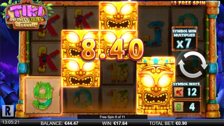 Tiki Infinity reels megaways slot review