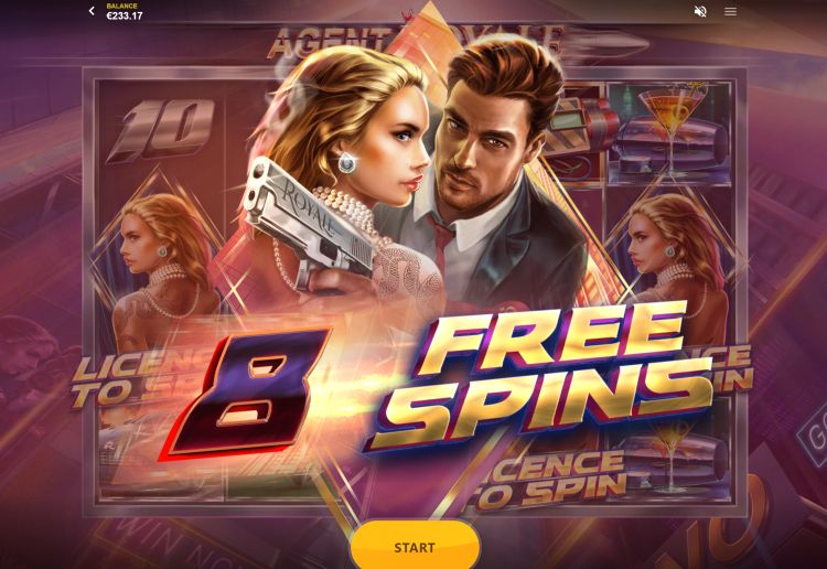 Agent Royale red tiger slot free spins trigger