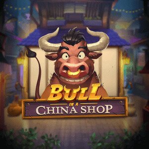 Het logo van de Bull in China shop slot