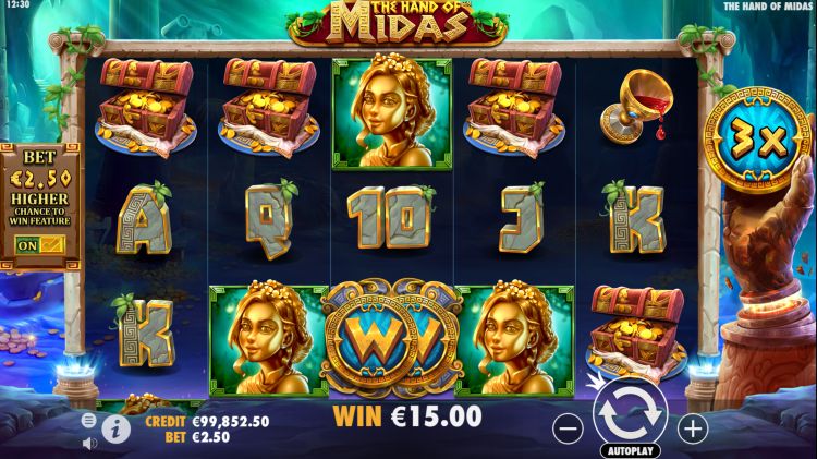 hand of midas slot review win