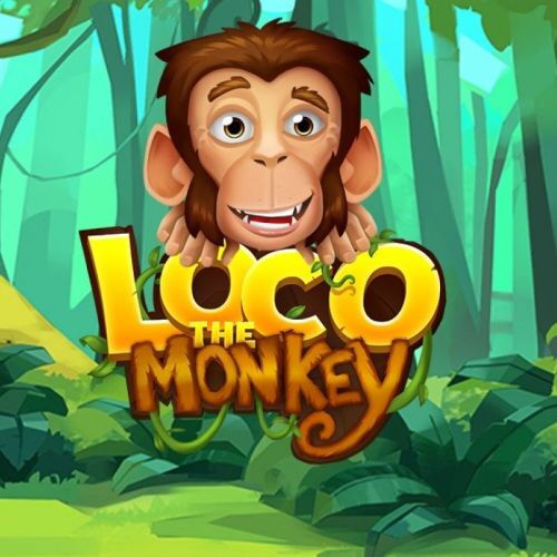 loco the monkey video slot logo