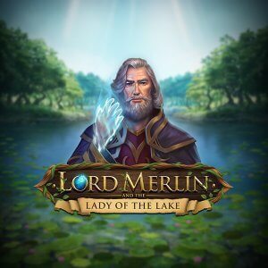 Lord Merlin and the lady of the Lake slot logo play n go