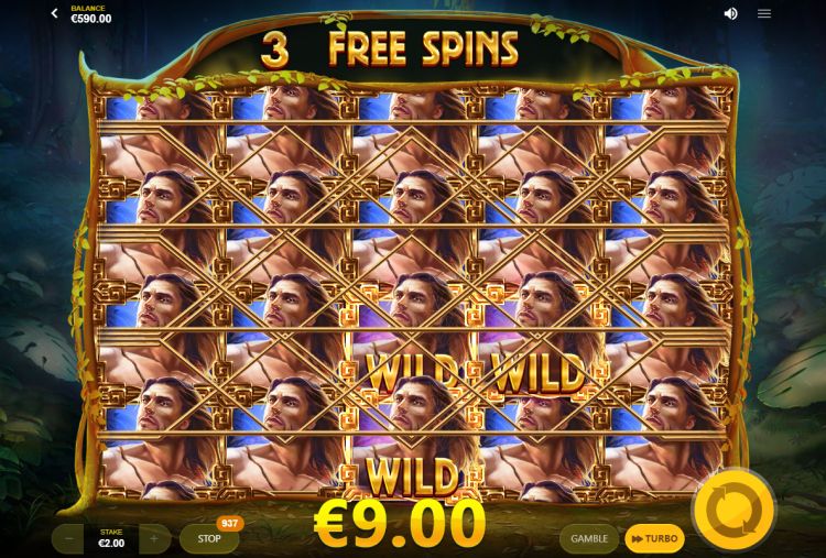 Lord of the wilds slot full screen top