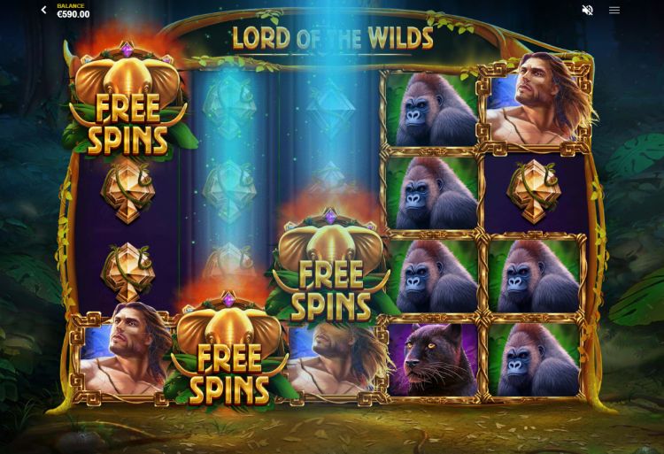 Lord of the wilds slot review bonus trigger