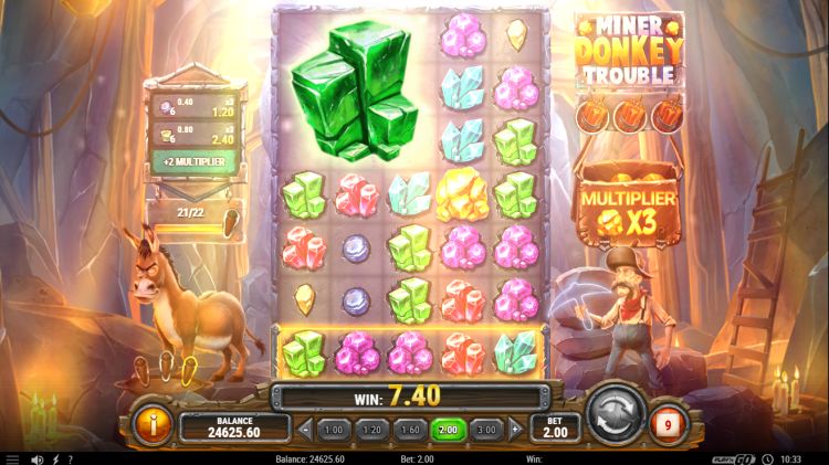 Miner Donkey Trouble review play n go feature