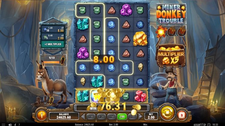 Miner Donkey Trouble review play n go