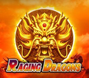 raging dragons slot logo