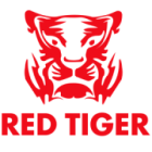 Het logo van casino spel Red Tiger Gaming