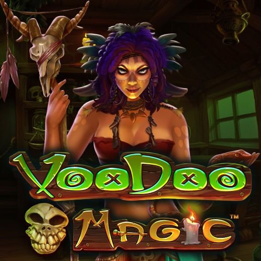 Logo van de voodoo magic video slot