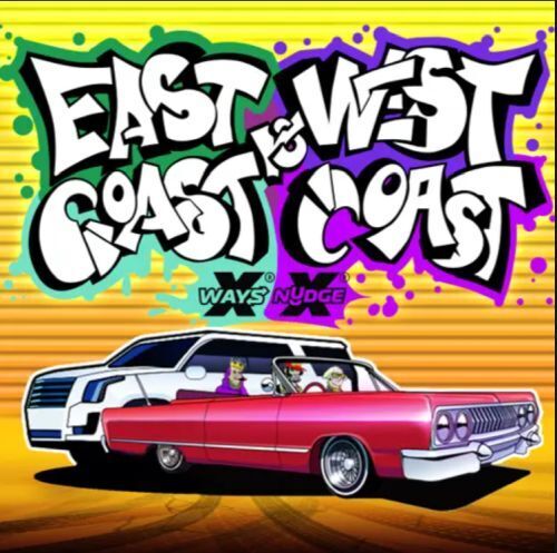East coast vs west coast slot logo