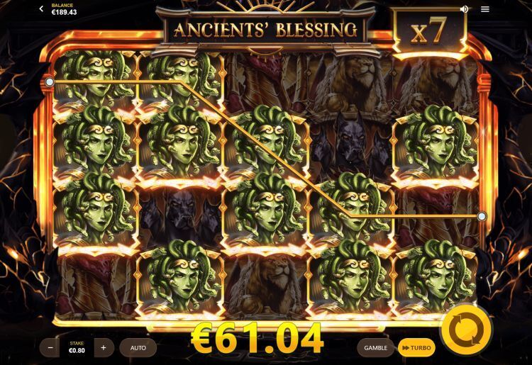 Ancient's blessing slot red tiger feature big win