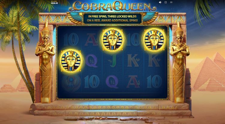 Cobra Queen slot review red tiger free spins trigger