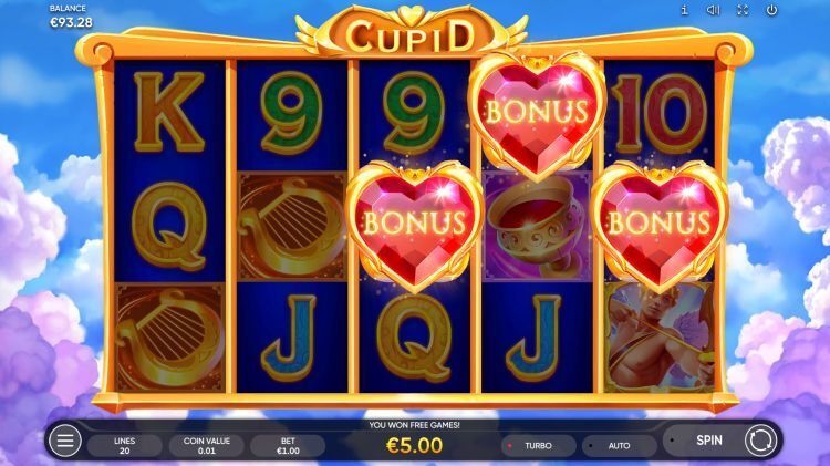 Cupid slot endorphina review