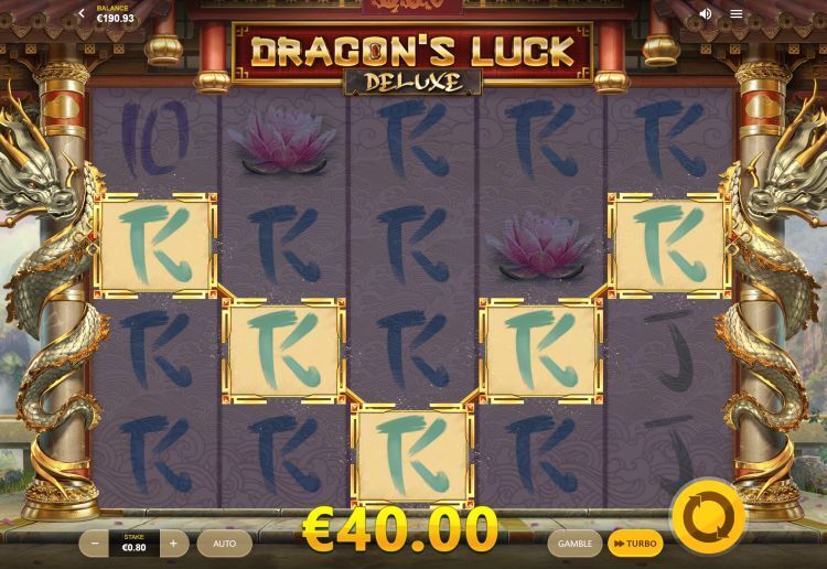 Dragon's Luck Deluxe slot review big win