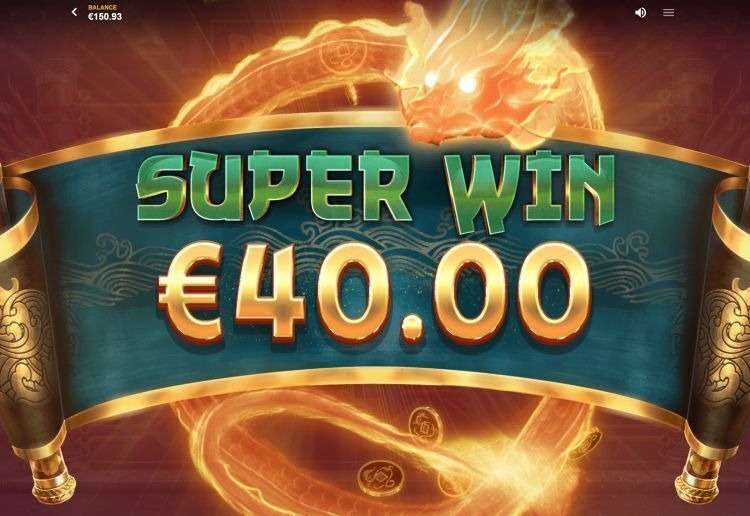 Dragon's Luck Deluxe slot review super big win