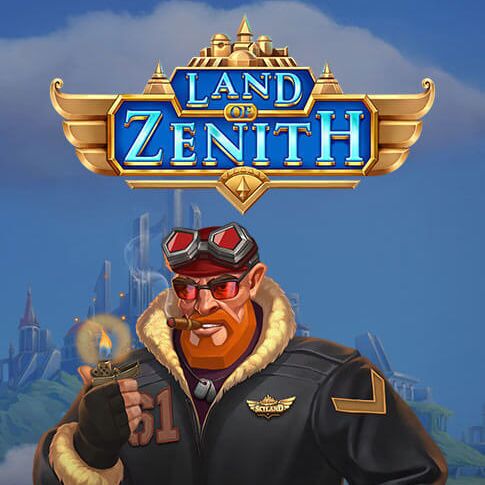 Land of Zenith slot logo push gaming