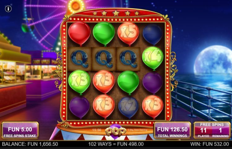 Pop slot review free spins big win