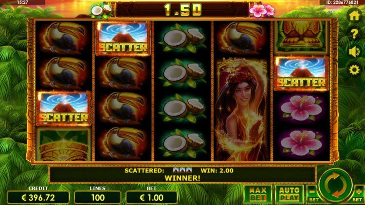 Tiki Madness 100 slot amatic review