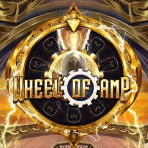 Wheel of amp slot logo