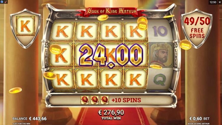 book-of-king-arthur-slot-free spins win