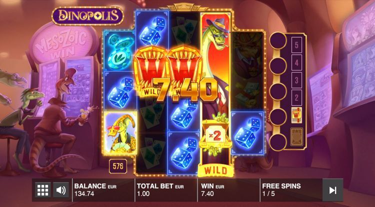 Dinopolis slot review free spins