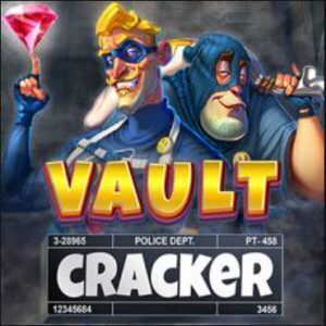 Vault Cracker slot red tiger logo featured