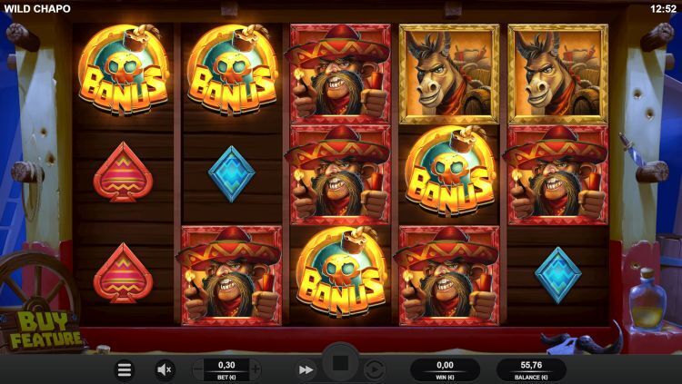 Wild Chapo slot review relax gaming
