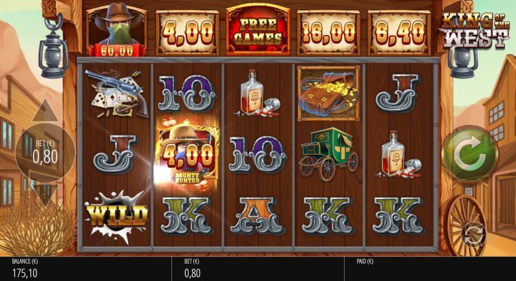King of the west slot review Blueprint Gaming