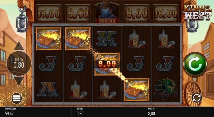 King of the west slot review win