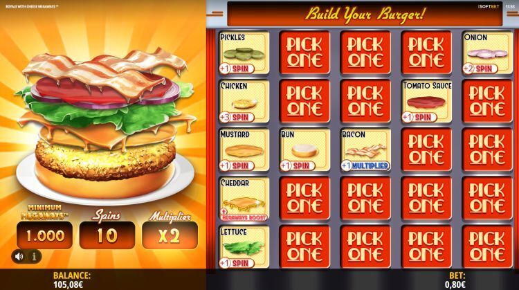 Royale with cheese megaways review free spins