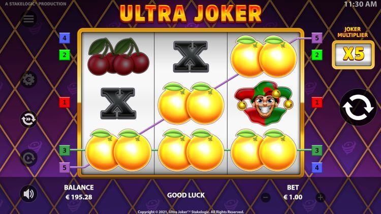 Ultra Joker gokkast stakelogic win