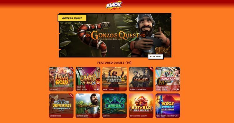 Amok Casino review