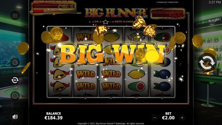 Big Runner Deluxe gokkast stakelogic