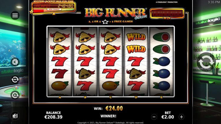 Big Runner Deluxe slot stakelogic