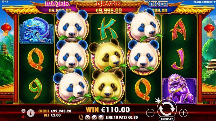 Panda's Fortune 2 slot super big win