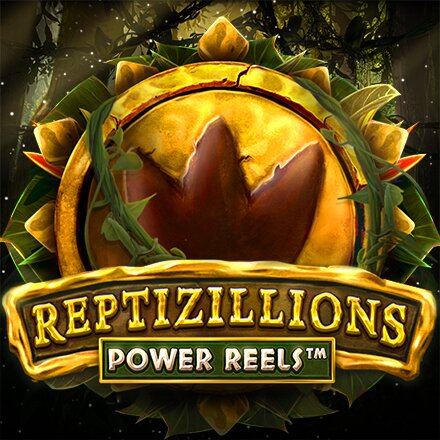Reptizillions power reels slot logo red tiger