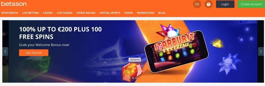 Betsson online casino