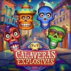 Logo van het casino spel Calaveras Explosivas