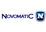 Het logo van online slots maker Novomatic