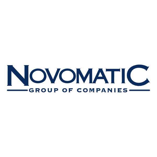 Het logo van de spelprovider Novomatic