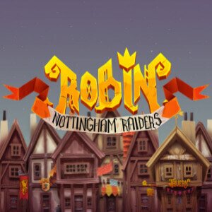 Robin: Nottingham Raiders slot logo