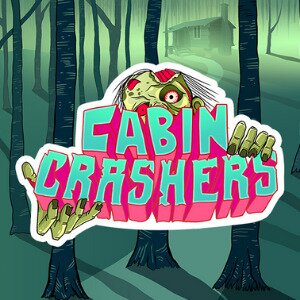 Het logo van de gokkast Cabin Crasher