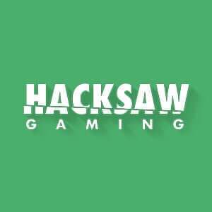 Het logo van Hacksaw Gaming